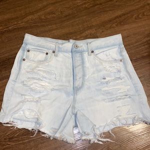 Denim “Boyfriend” Shorts
